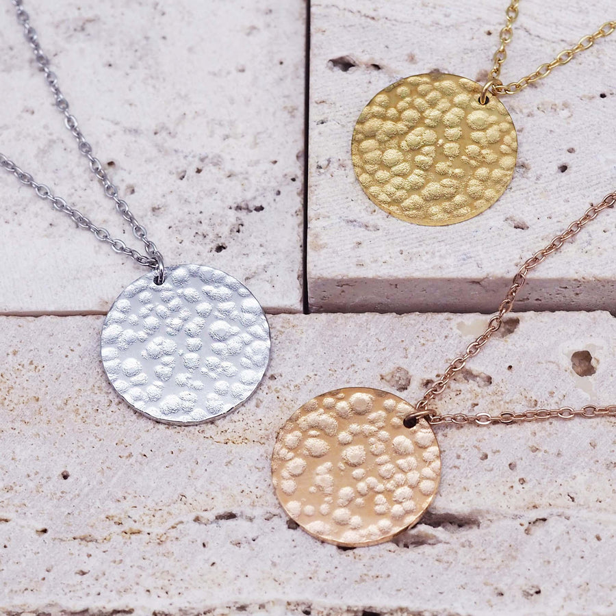 Silver, rose gold and gold waterproof necklaces - waterproof jewellery Australia - Australian Jewellery Brand
