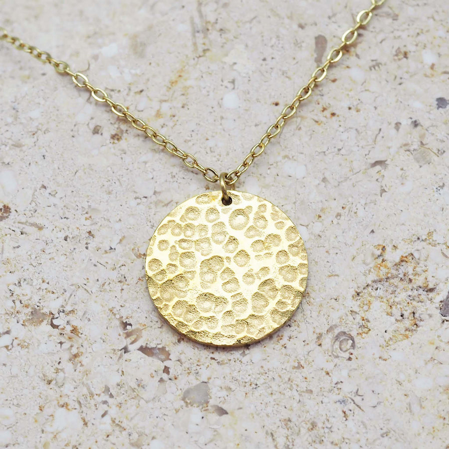gold waterproof pendant necklace - waterproof jewellery Australia - Australian Jewellery Brand