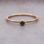 May rose gold stacker ring