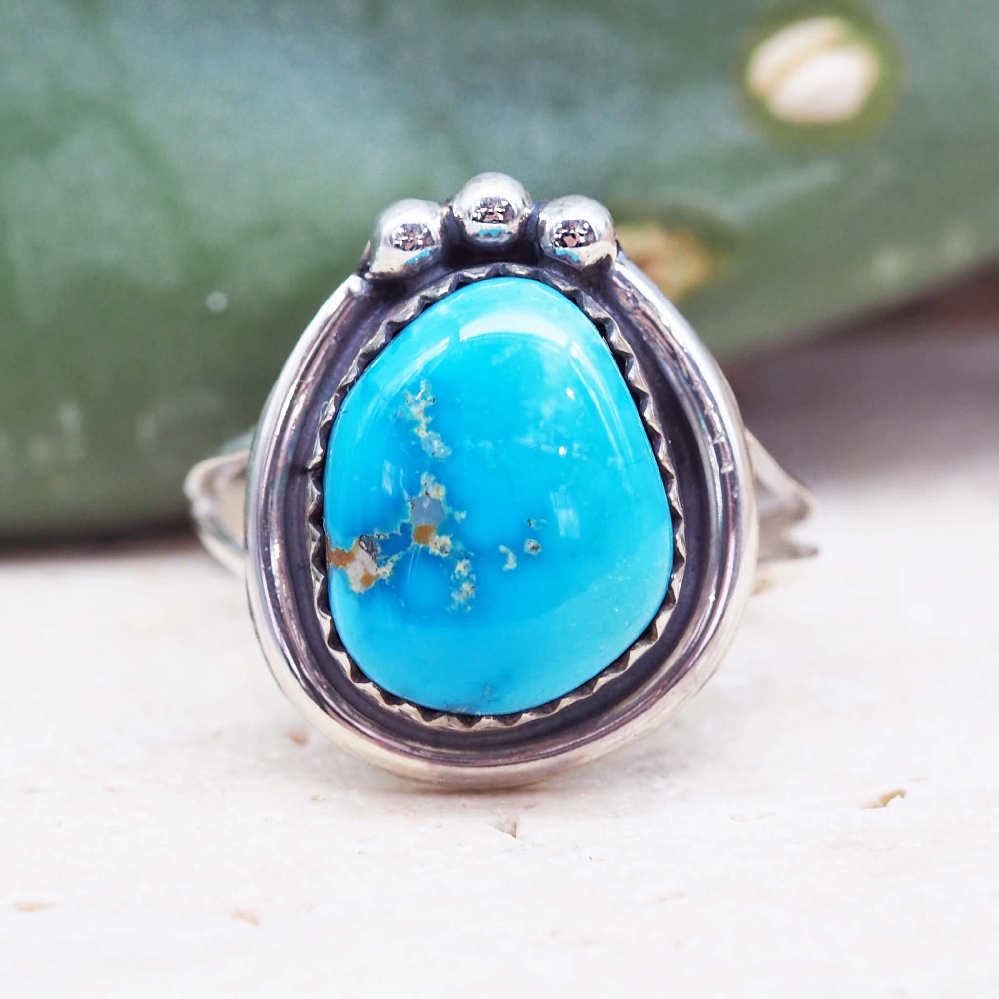 sterling silver native navajo turquoise ring by indie and harper australia
