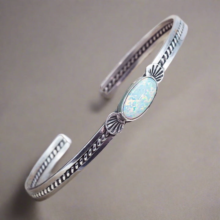 Navajo Opal Bracelet - womens opal jewellery by indie and harper