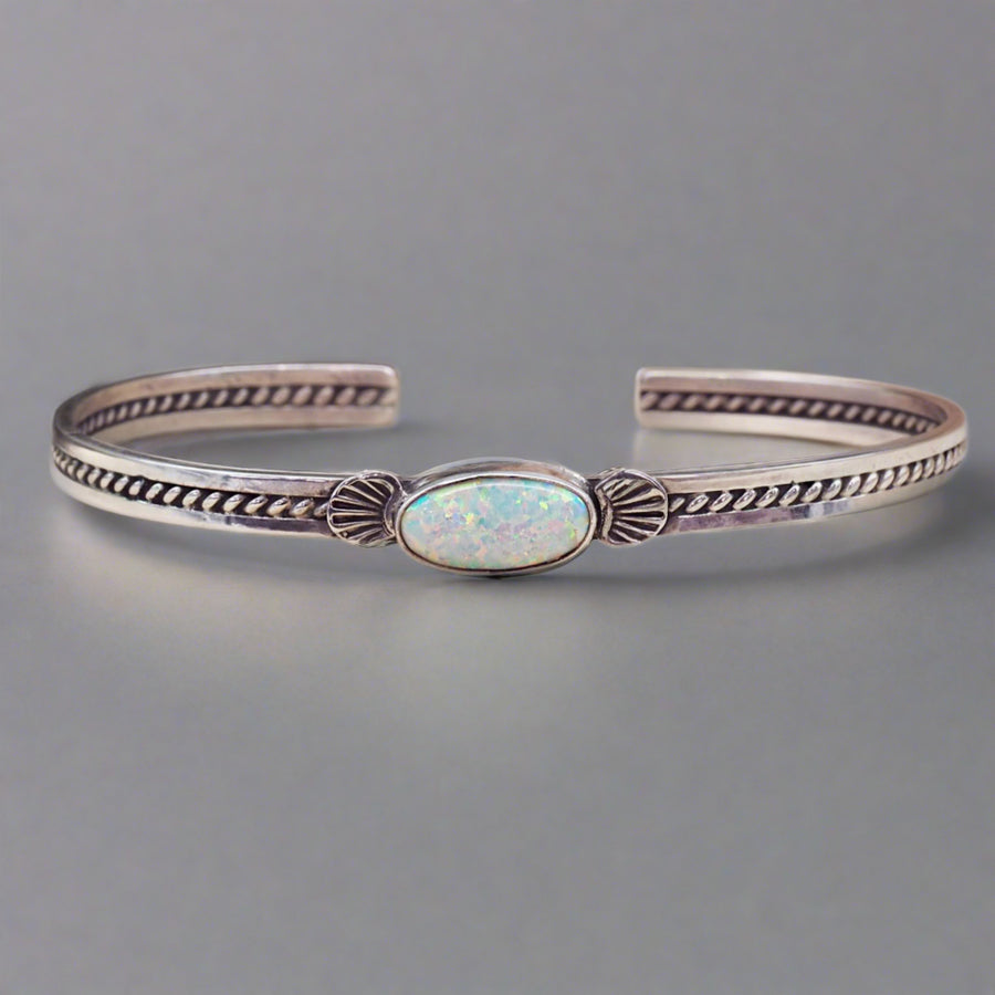 Navajo Opal Bracelet - womens opal jewellery by indie and harper