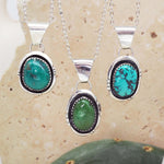 Navajo Turquoise Pendant Necklace - womens jewellery by indie and harper