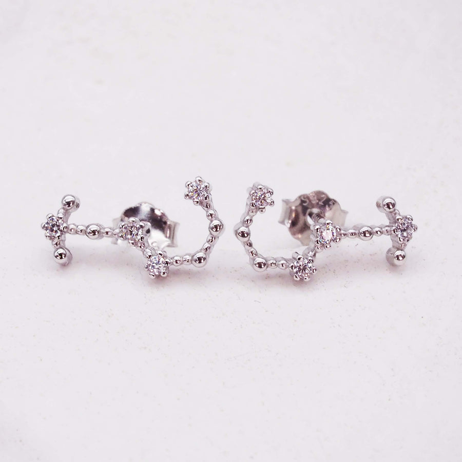Scorpio Constellation Earrings - womens jewellery by indie and harper