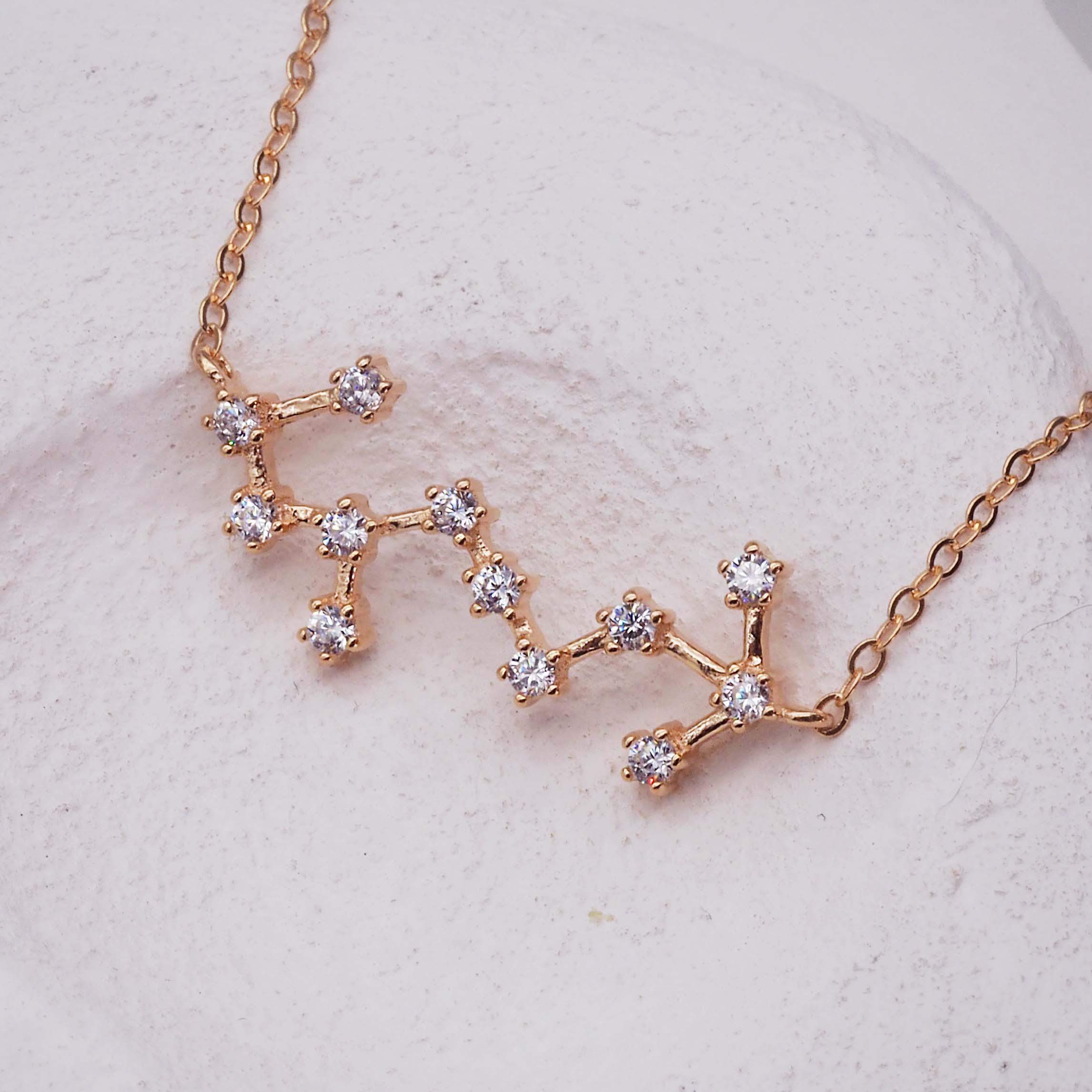 Scorpio Constellation Necklace - womens jewellery by indie and harper