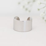 silver ear cuff - waterproof jewellery australia by indie and harper