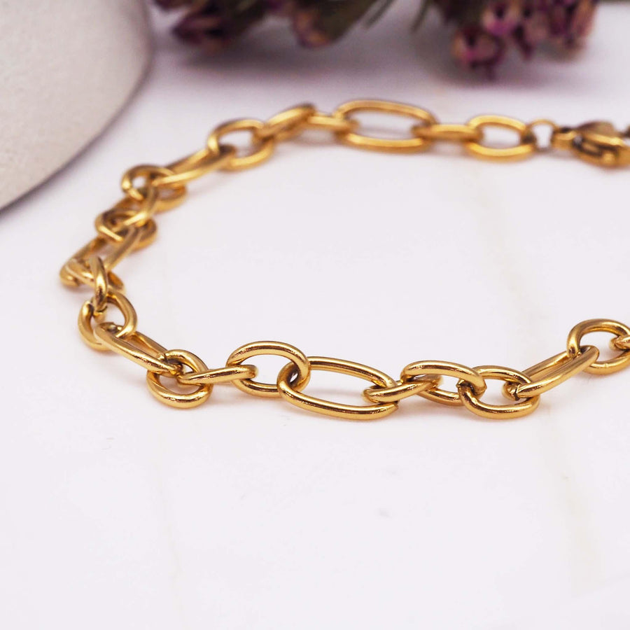 Gold Bracelet - womens waterproof jewellery australia