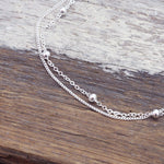 dainty sterling silver anklet by boho jewellery brand indie and harper australia