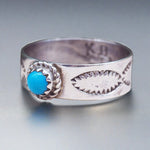 Turquoise Navajo Ring - womens jewellery by indie and harper