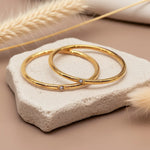 gold stacker rings by indie and harper gold waterproof jewellery australia
