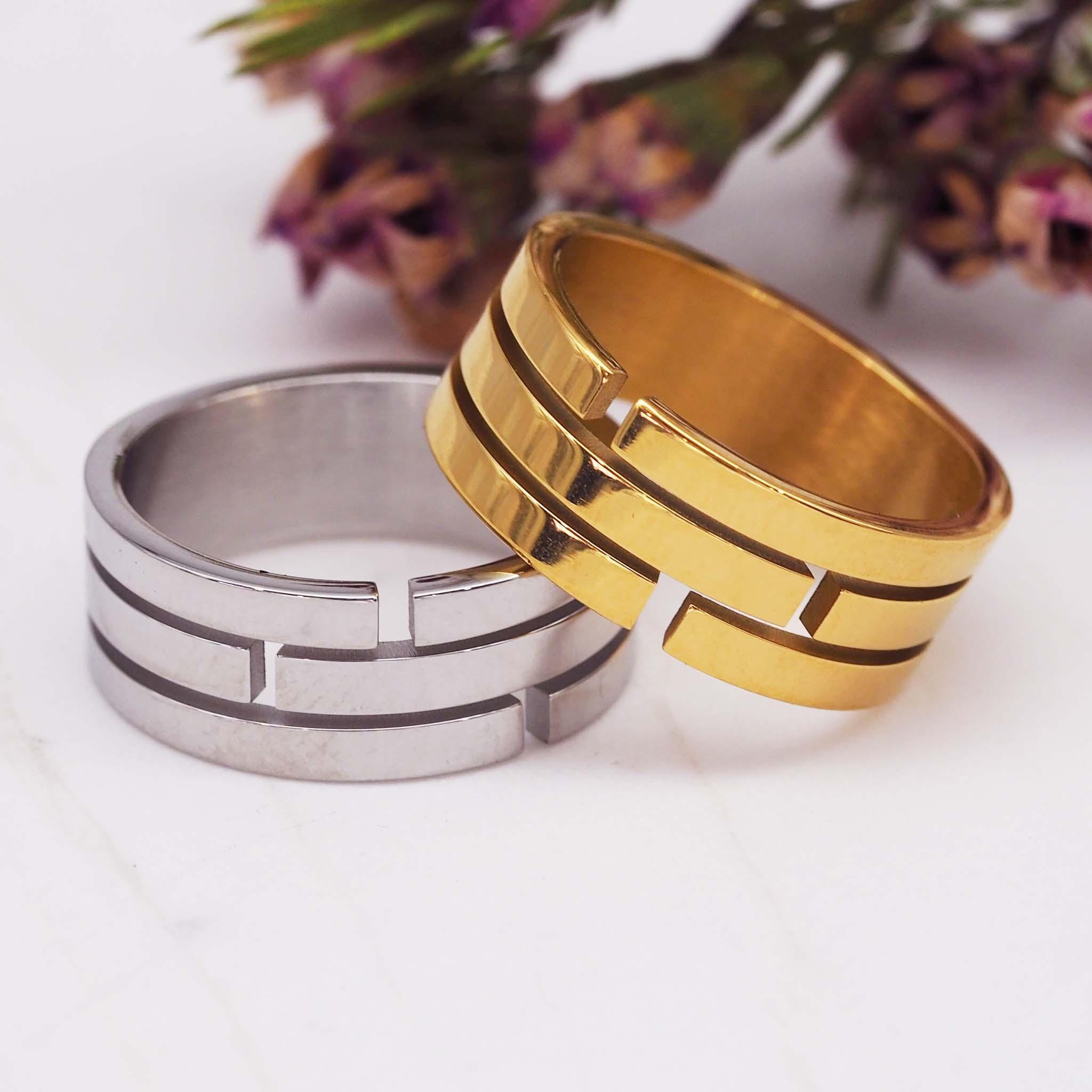 Zephyr Band Ring - womens jewellery by indie and harper