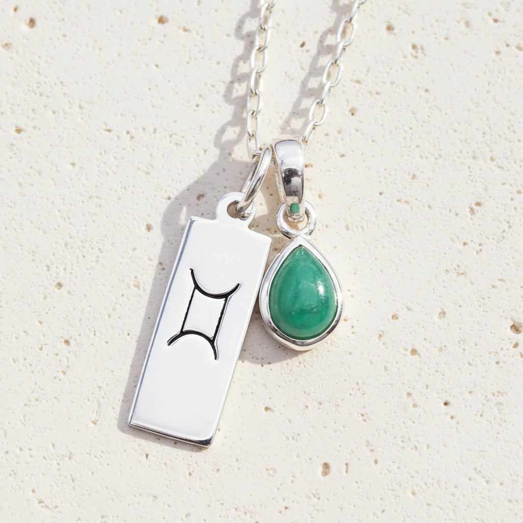 Necklace Stone For Gemini Zodiac Zodiac Sign Virgo Birthstone