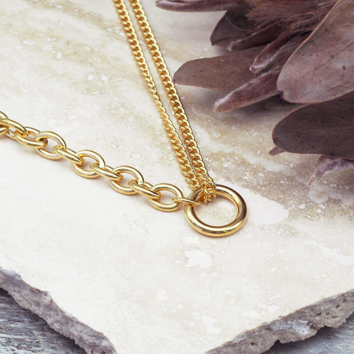 gold necklace - waterproof gold jewellery australia