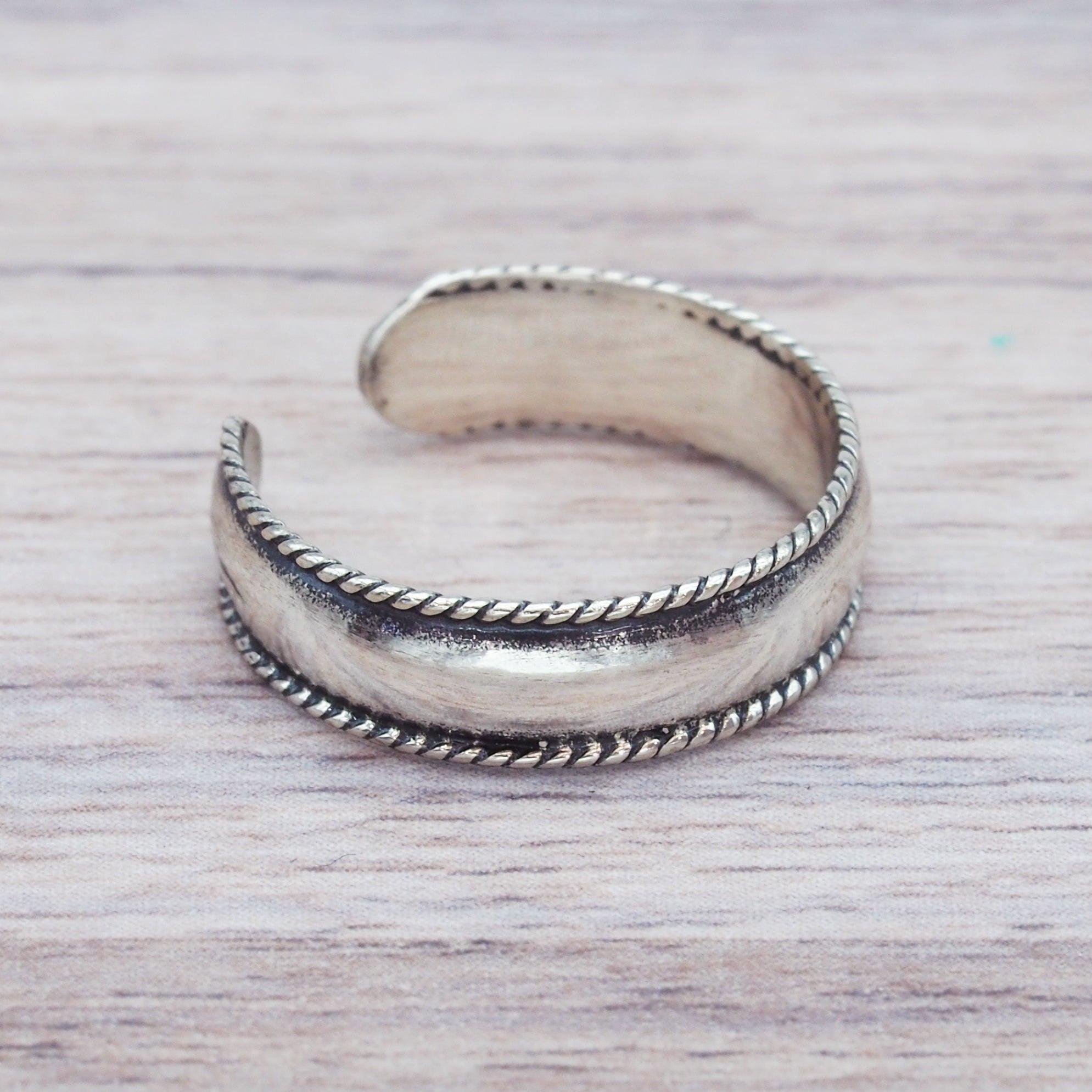 Indie and Harper Sterling silver Toe Ring