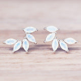 Dainty Petal Studs - womens jewellery by indie and harper