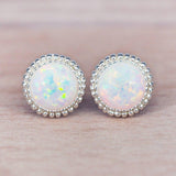 Daisy Opal Earrings - womens jewellery by indie and harper
