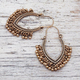 Gold Bohemian Earrings - womens jewellery by indie and harper