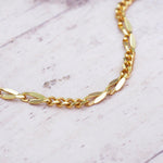 Gold Classic Chain Anklet - womens jewellery by indie and harper
