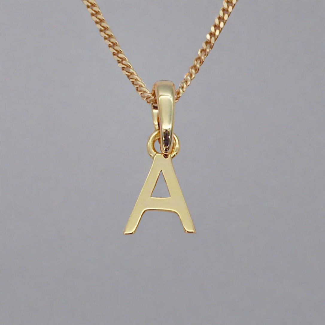 Buy Women's Gold Initial Necklaces On Sale