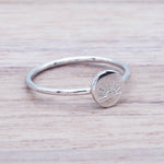 dainty sterling silver ring - womens sterling silver jewellery by online jewellery brand indie and Harper