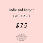 $75 Indie and Harper Gift Card - womens jewellery by indie and harper