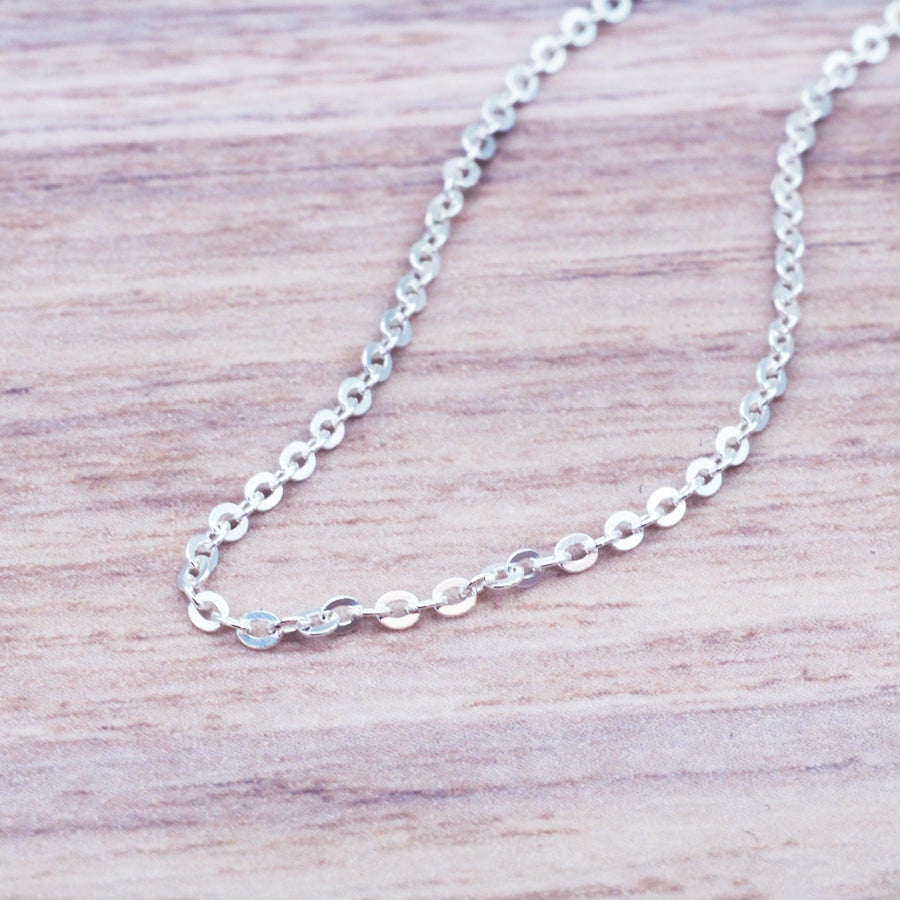Italian Sterling Silver Anklet - womens jewellery by indie and harper