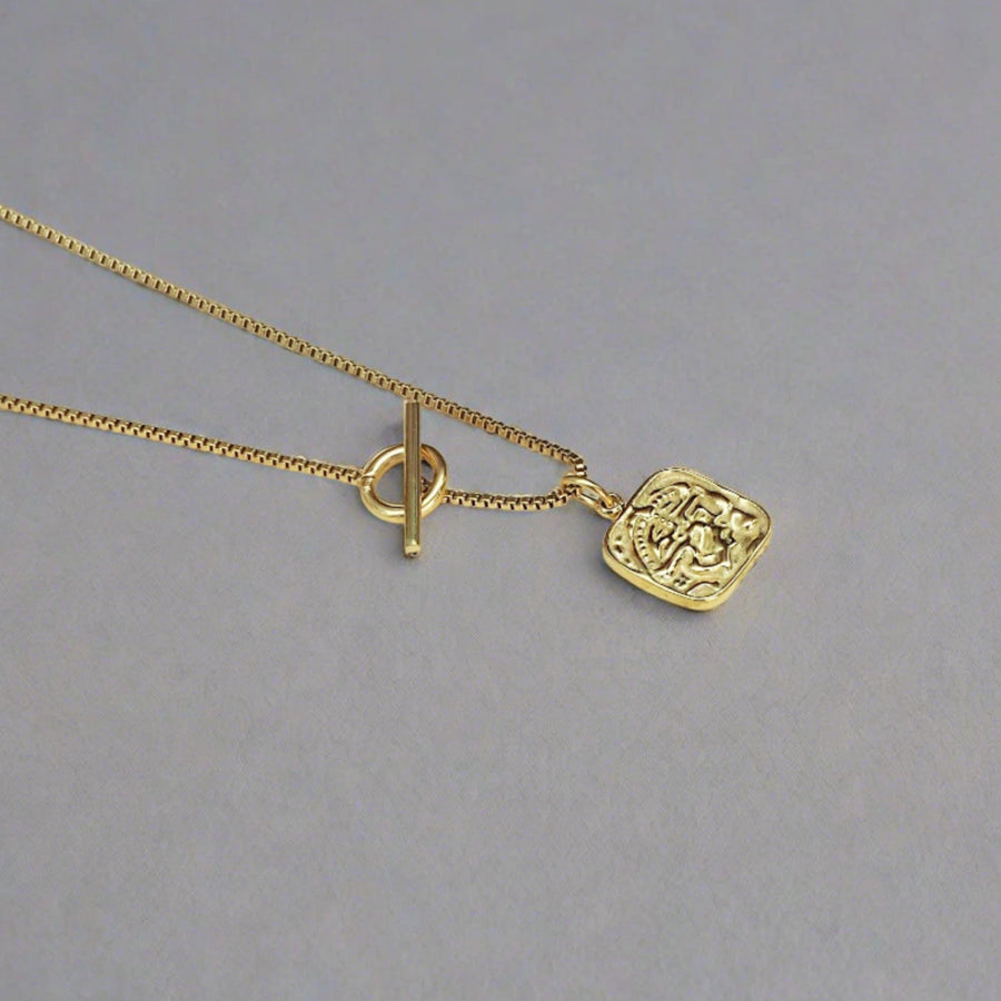 Gold Pendant Necklace - womens gold waterproof jewellery - Australian jewellery brand 
