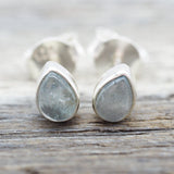 March Birthstone Earrings - Aquamarine - womens jewellery by indie and harper
