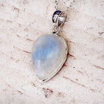Moonstone Pendant Necklace - womens jewellery by indie and harper