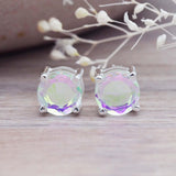 Mystic Rainbow Studs - womens jewellery by indie and harper