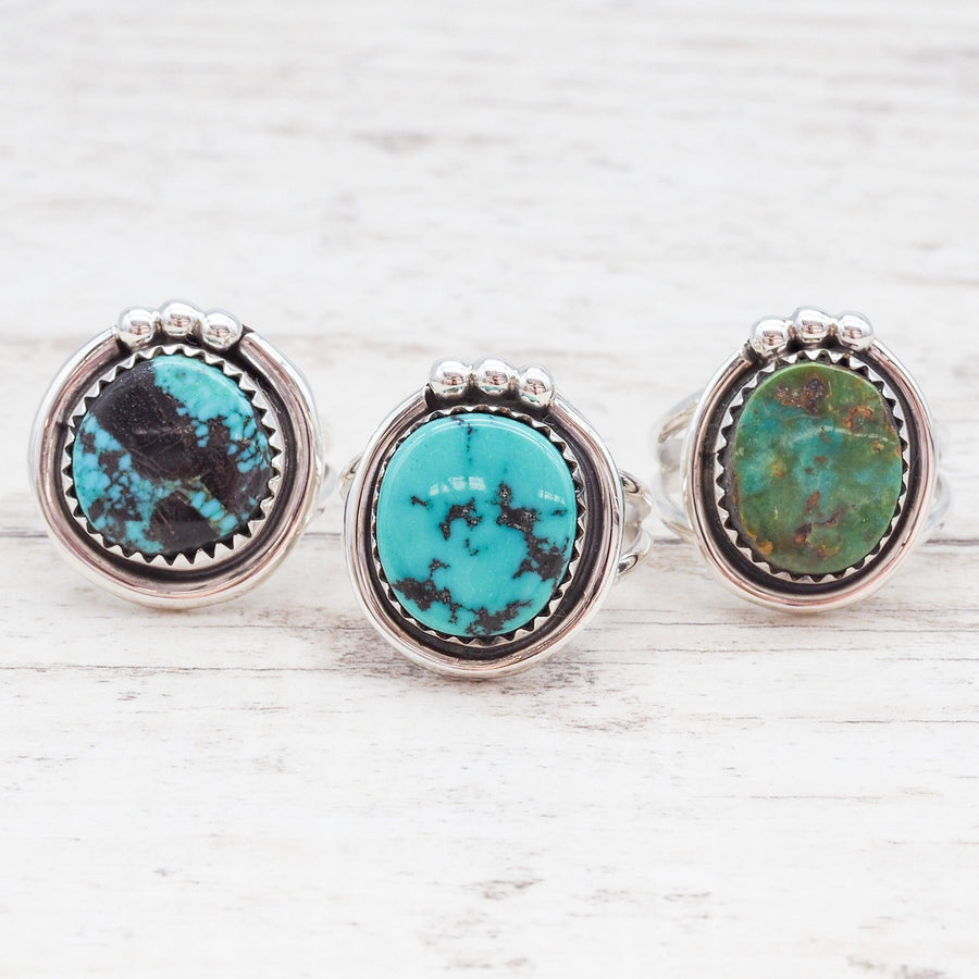 Turquoise Rings - womens turquoise jewellery Australia 