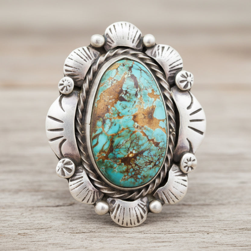 Navajo turquoise ring - Native American Jewelry and turquoise jewellery by Australian jewellery brands indie and harper