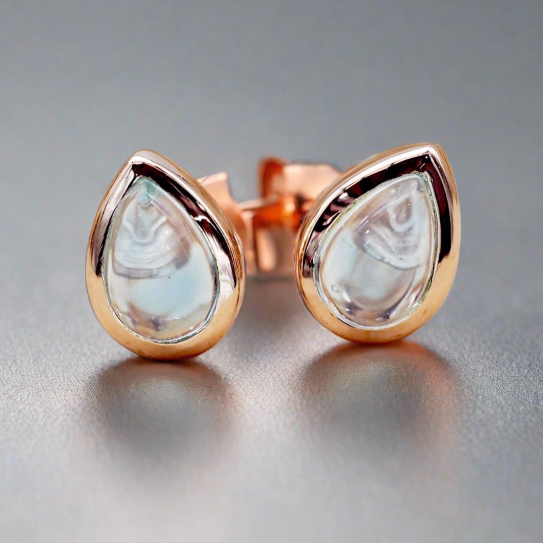 November Birthstone Earrings - Topaz - womens jewellery by indie and harper