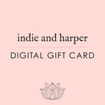 Online Virtual Gift Card - womens jewellery by indie and harper