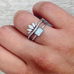 Opal Deities Ring - womens jewellery by indie and harper