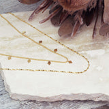 Reva Layered Necklace - womens jewellery by indie and harper