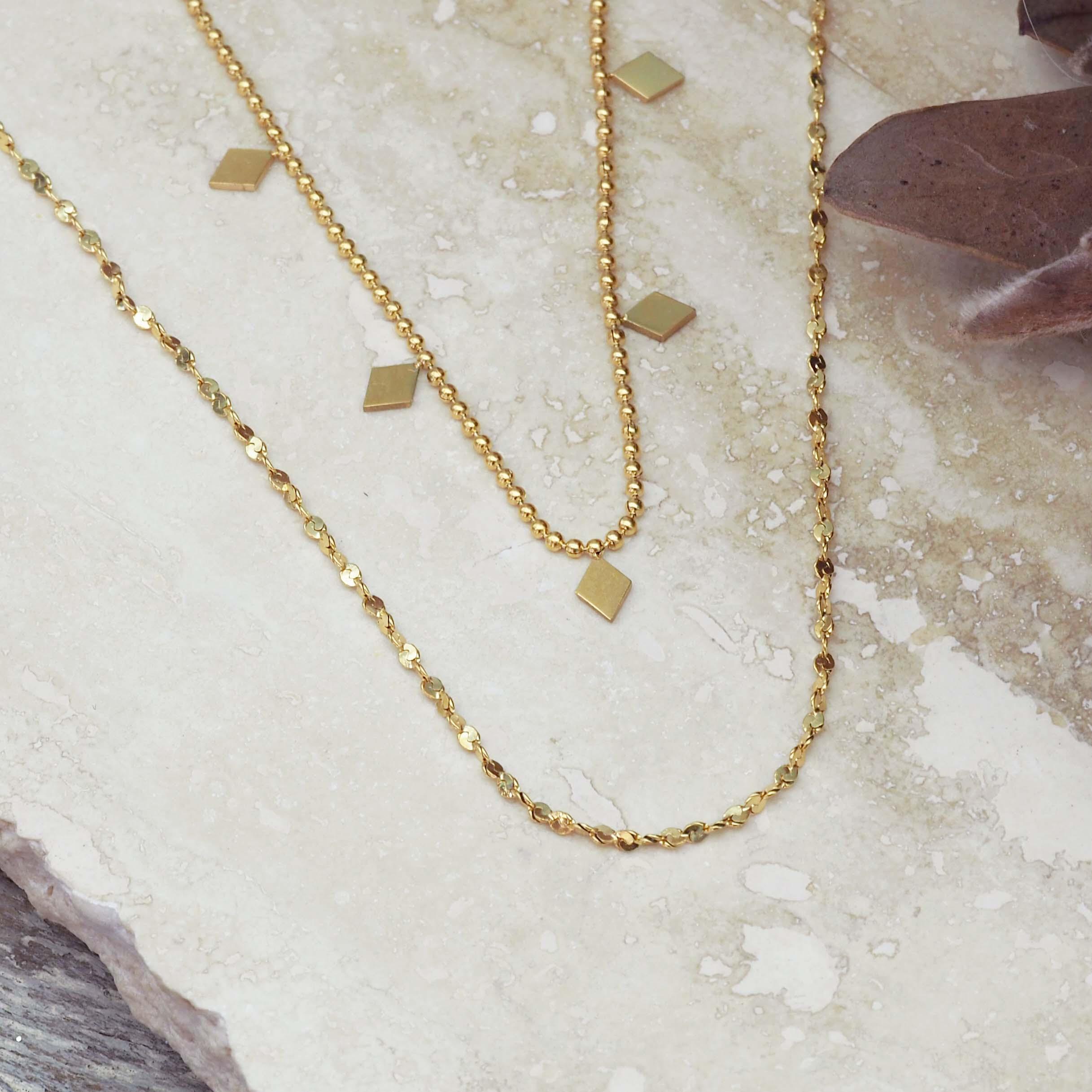 Reva Layered Necklace - womens jewellery by indie and harper
