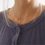 Rose Gold Opal Stellar Necklace - womens jewellery by indie and harper