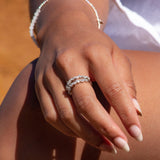 Silver 'Cetus' Ring - womens jewellery by indie and harper