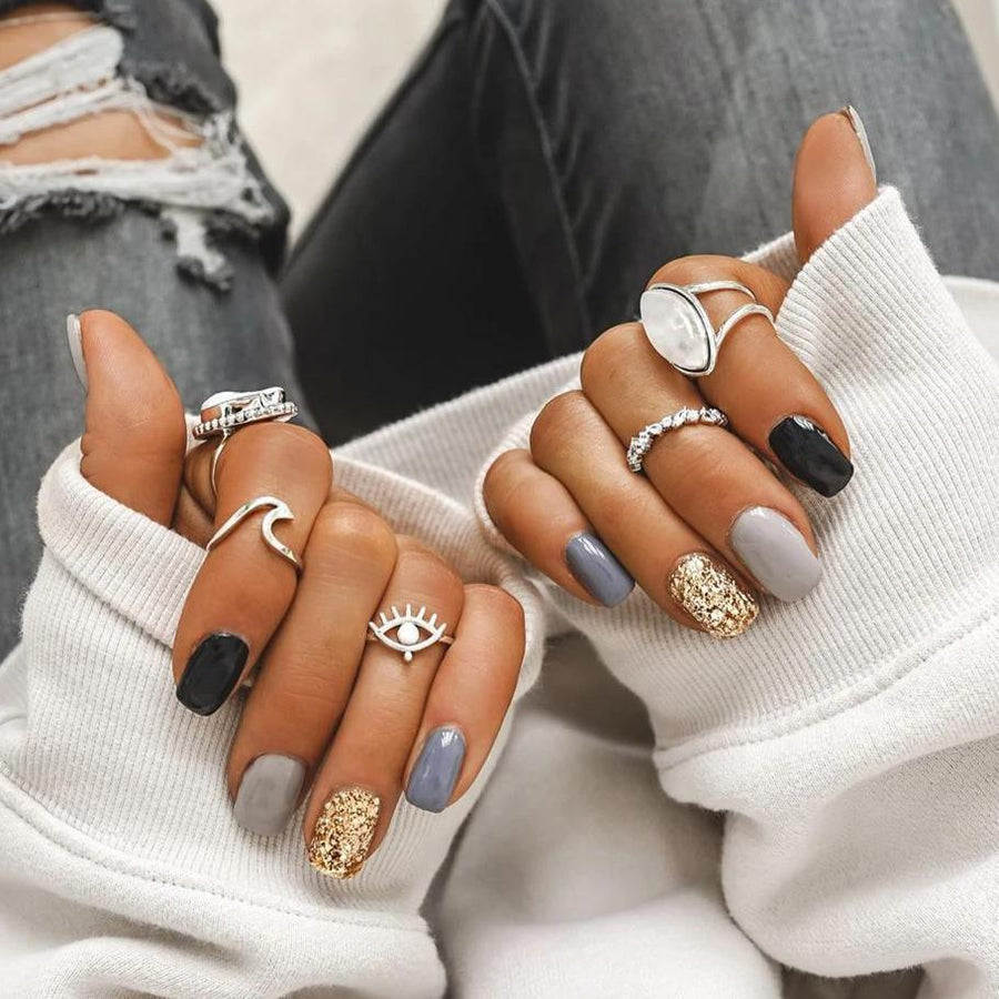 Finger wearing Sterling silver ring - womens sterling silver jewellery - promise rings by Australian jewellery brand
