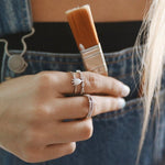 Silver 'Serpens' Ring - womens jewellery by indie and harper