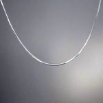 Indie and Harper Dainty Sterling Silver snake chain Necklace