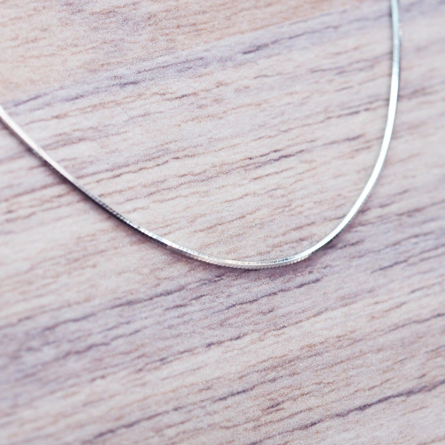 Dainty chain Sterling Silver Necklace - womens Sterling silver jewellery Australia 