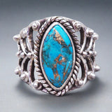 Turquoise Vine Ring - womens jewellery by indie and harper