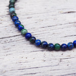 Natural lapis Beaded Bracelet - beaded jewelry by australian jewellery brands indie and harper
