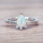 Stardust Opal Ring - opal jewellery by australian jewellery brands online indie and harper